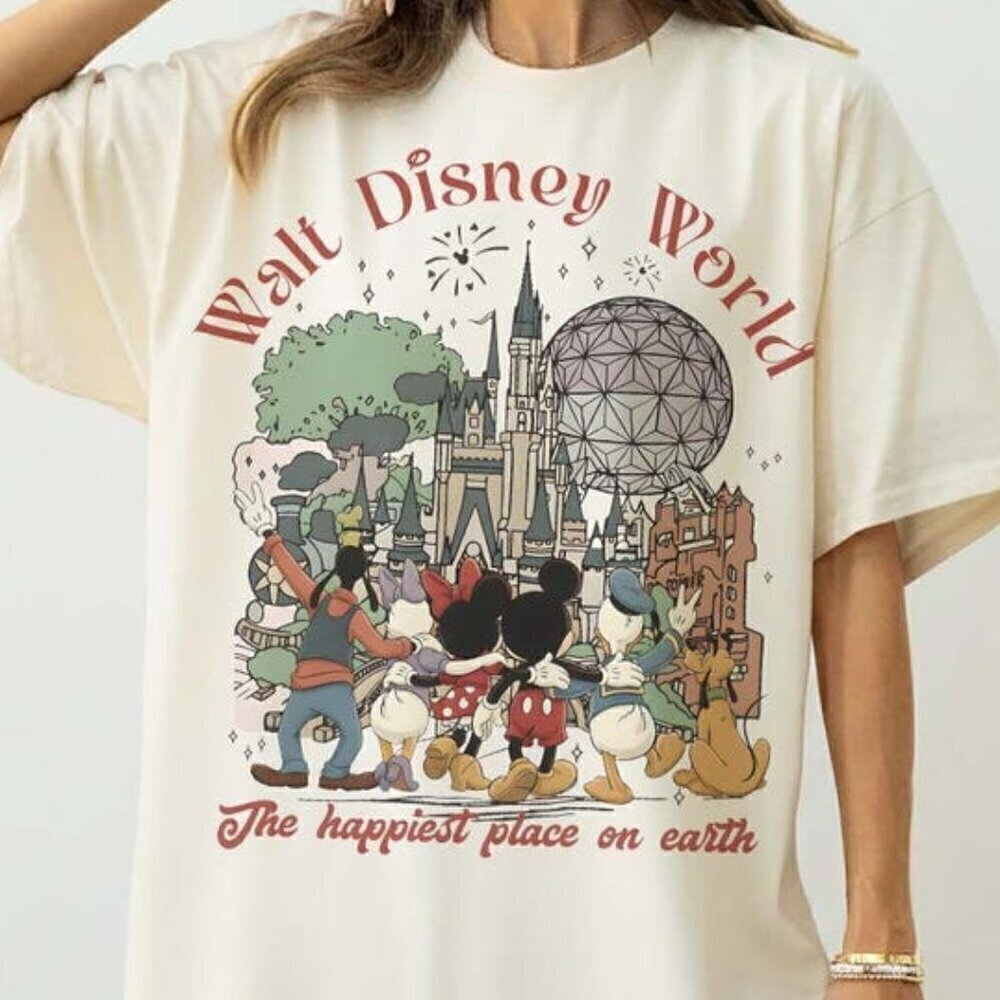 Retro Mickey Disneyworld Comfort Colors Shirt, Mickey And Friends T Shirt .